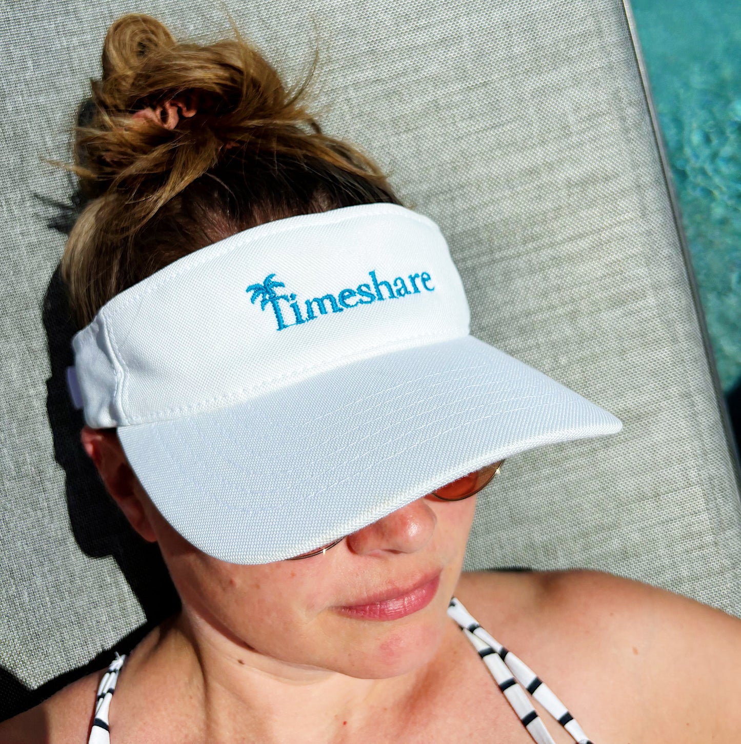 Timeshare 90's Logo Visor