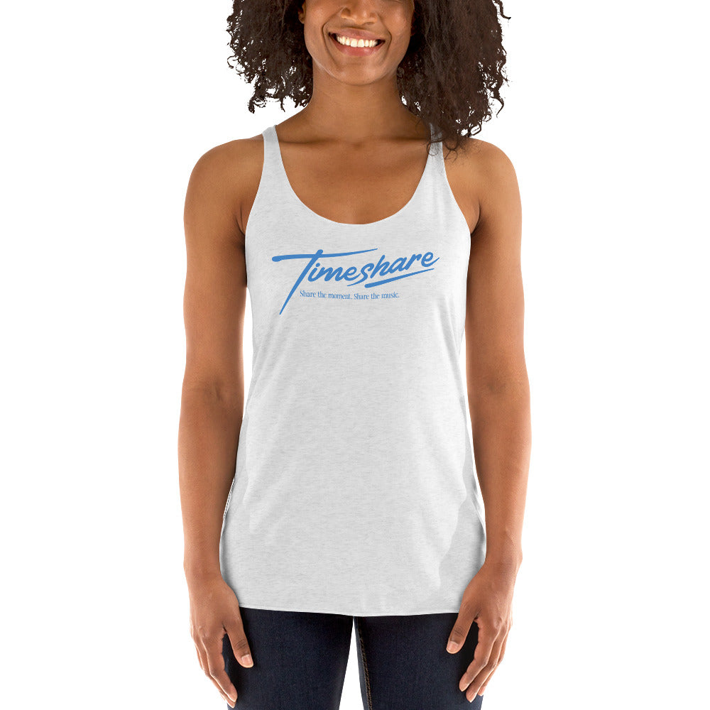 Timeshare Women's Racerback Logo Tank