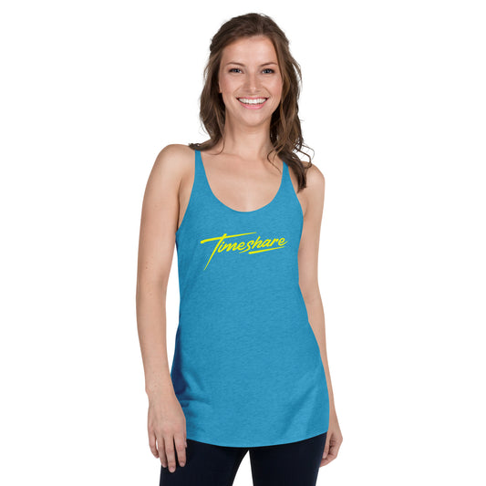 Timeshare Women's Racerback Logo Tank